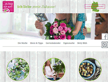Tablet Screenshot of dabluehichauf.de
